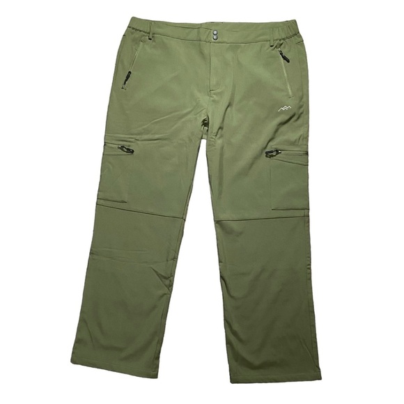 Trailside Supply Fleece Insulated Pants Softshell Water‎ Wind-Resistant Ski Snow - Picture 3 of 10